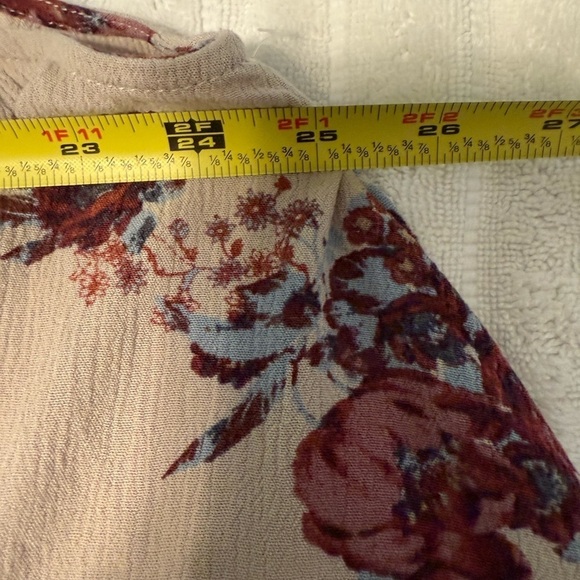 Free People Women’s Boho Swing Sleeveless Mini Dress. Multicolor Floral Small. - Picture 7 of 8